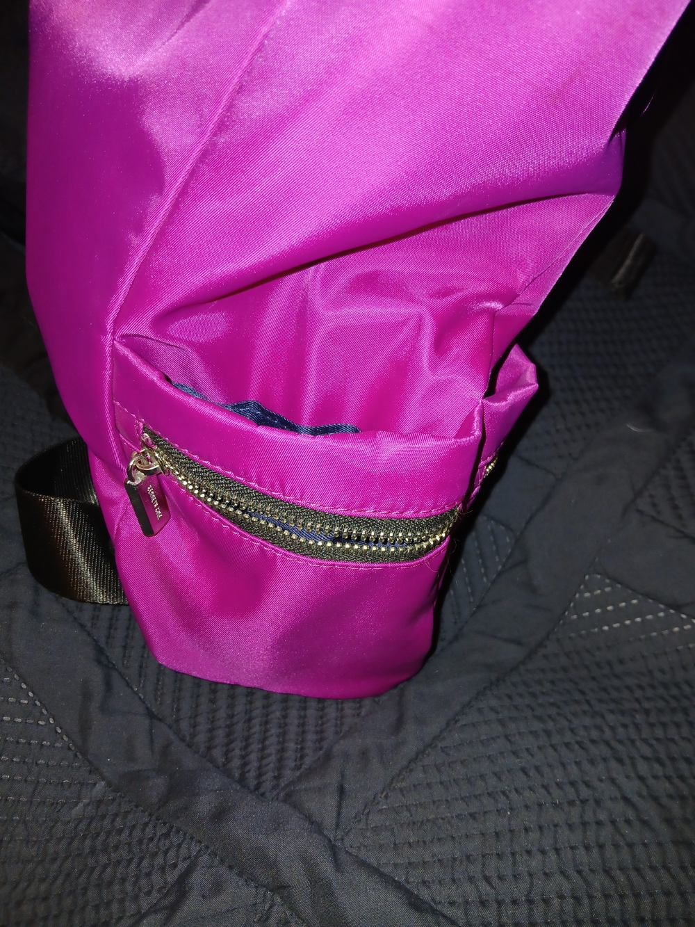 Kenneth Cole Pink Nylon Backpack - Picture 3 of 7